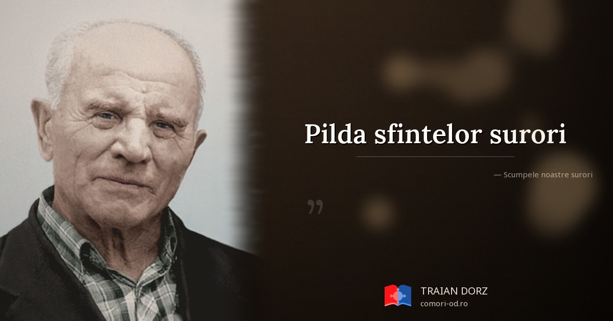 Pilda sfintelor surori | Comori OD